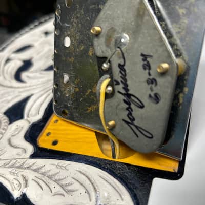 Fender Custom Shop 1954 Waylon Jennings Telecaster - David Brown Masterbuilt - Butterscotch image 4