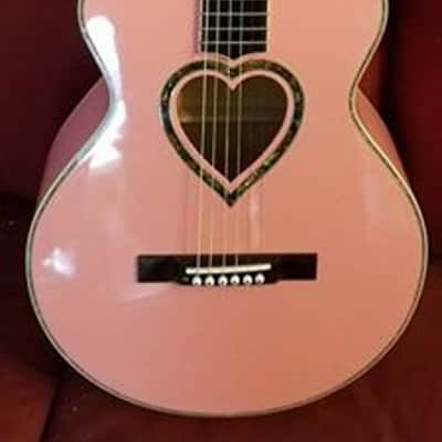 JJ Heart JJC-HRTKIT-PPK Acoustic Guitar With Gig Bag | Reverb