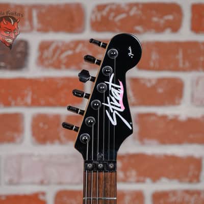 Fender HM Strat Flash Pink 1988 w/Hard Shell Case image 9