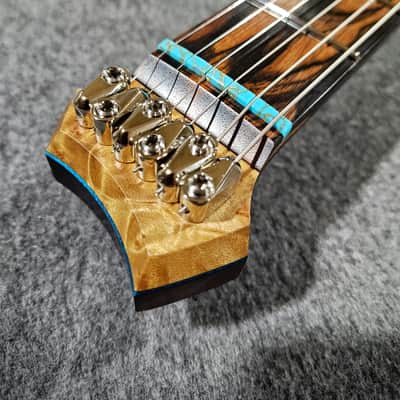 Barlow Guitars Osprey Semi-Hollow 2025 - Golden Camphor / Mun Ebony image 24