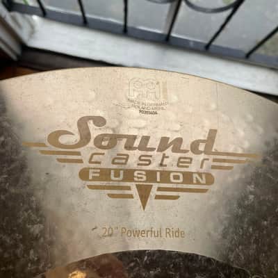 Meinl 20" Soundcaster Fusion Powerful Ride - Made in Germany (No Cracks) image 3