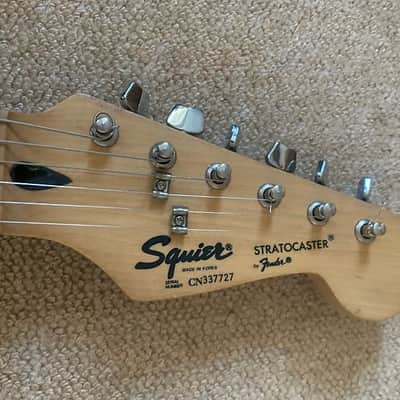 Squier  Stratocaster Korea   1993 in Black image 18