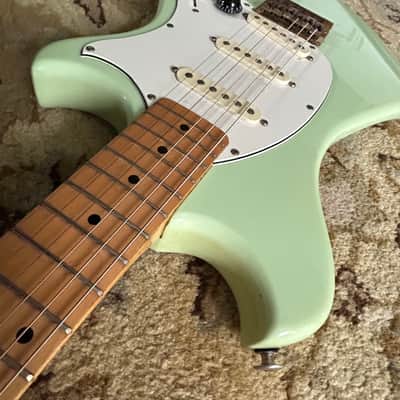 Westone Concord II - 1982  - MIJ  - 3 Pickup Single Coil Electric Guitar - Surf Green - OHSC image 8
