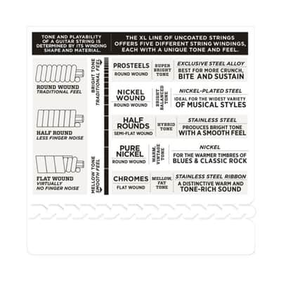 D'Addario EXL110W Nickel Wound Electric Guitar Strings, Wound 3rd, Regular Light, 10-46 image 4