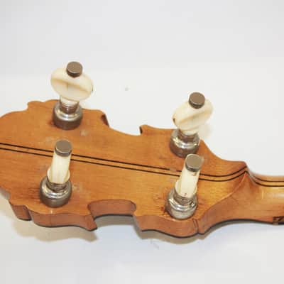 Vintage 1925 Paramount Style 'A' William L. Lange 4-String Tenor Banjo image 12