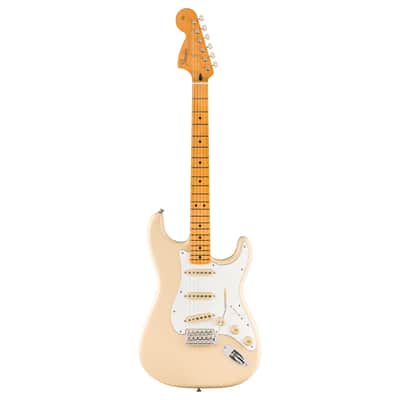 Used Fender Jimi Hendrix Signature Stratocaster - Olympic White w/ Maple FB image 2