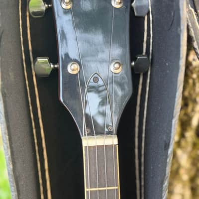 Vintage Delta Hondo HB75-A 5 String Banjo w case 70’s 80’s - Mahogany image 7