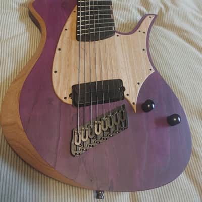 Badstroke Wendigo Multiscale 8-String Fan Fret Rare image 2
