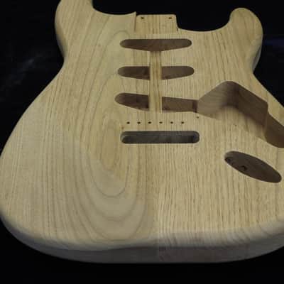 Aged Butternut Strat Style body - 3lbs 1oz #3669  *IMPORT CHARGES INCLUDED image 5