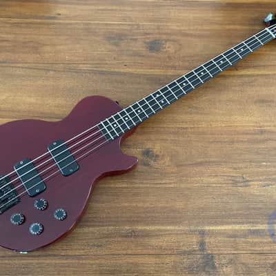 Gibson Les Paul Bass, Cherry, USA 1990, Active, Hard Case image 3