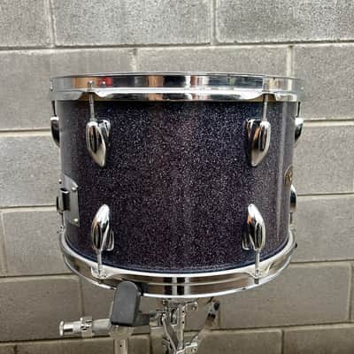 1960's Stewart Made In Japan 13x9 Rack Tom in Blue Sparkle image 3