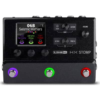 Line 6 HX Stomp Guitar Multi-effects Floor Processor image 1