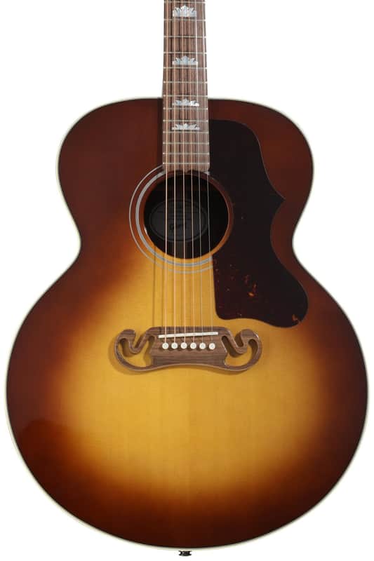 Gibson Acoustic SJ-200 Studio Walnut Acoustic-electric Guitar - Walnut Burst with Gloss Top image 1