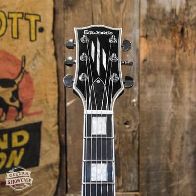 Edwards E-LP-130CD JS Les Paul John Sykes - Black image 5