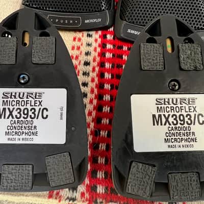 Lot of 18 Shure MX393/C cardioid boundary microphones all tested & working EXC image 6
