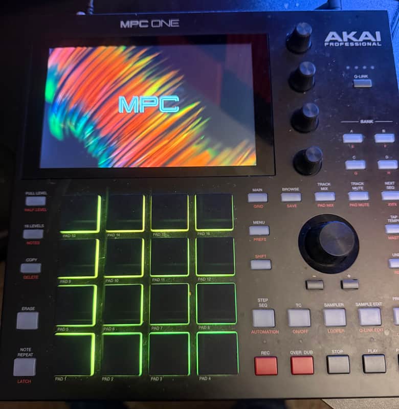 Akai MPC One Standalone MIDI Sequencer 2020 - Present - Black image 1