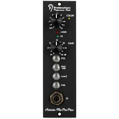 Fredenstein Artistic MicPre Plus 500-Series Preamp image 1