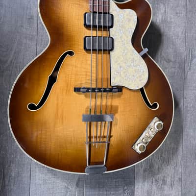 Hofner 500/5 President Bass 1961 - Sunburst image 11