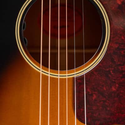 Epiphone L-00 Standard Acoustic/Electric Guitar - Vintage Sunburst with Gig Bag image 9