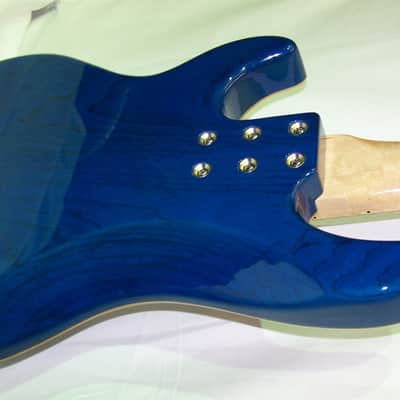 G&L Kiloton 5 2017 Clear blue w/G&G hard case, Demo model image 8