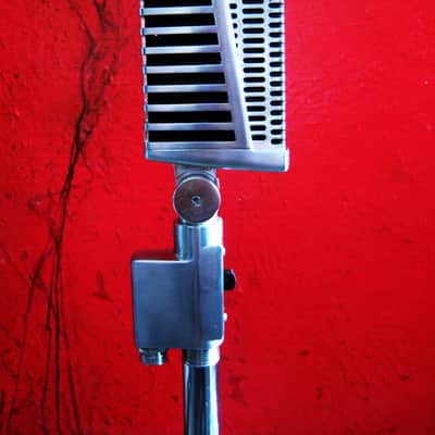 Vintage 1960's Calrad DM16 H.L Dual Z dynamic microphone w cable and box Olson Lafayette prop display image 13