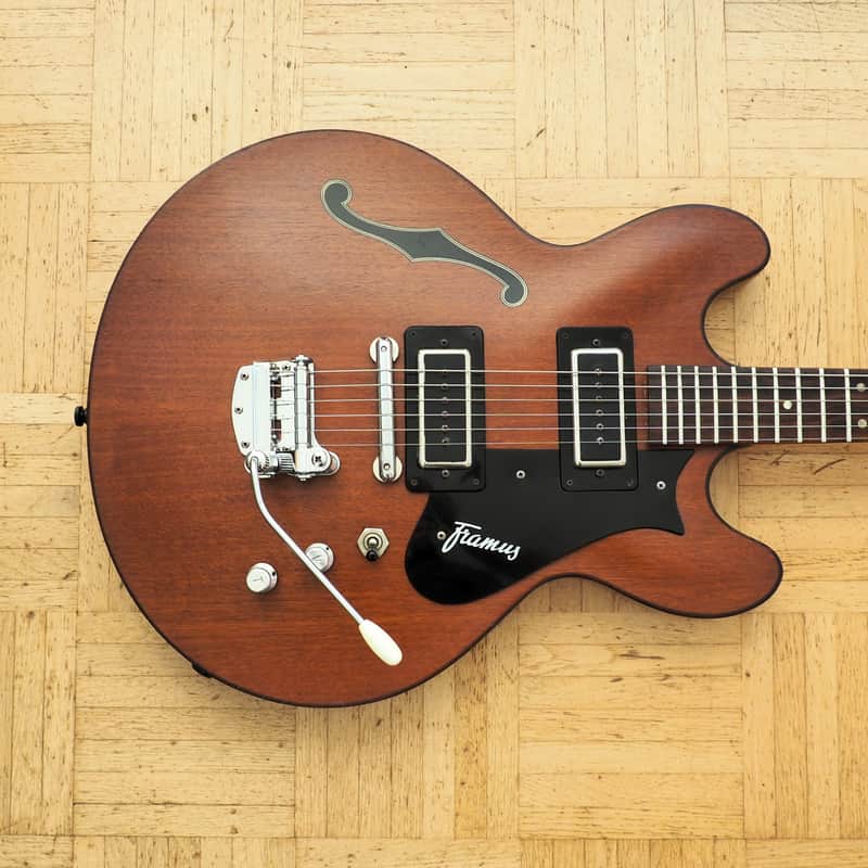 VIDEO! Framus Sorento 6 (Atlantik) ES-style - 1970 made in Germany - pro setup, player ready! image 1