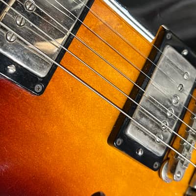 Vintage 1961 Gibson ES-335 Semi-Hollow in Sunburst with Original Lifton Case image 14
