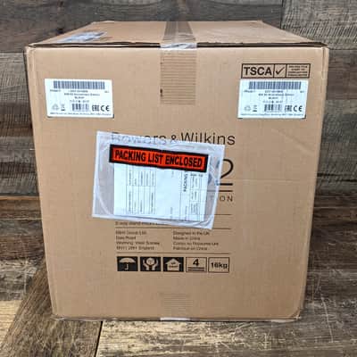 B&W Bowers And Wilkins 606 S2 Anniversary Ed. Speakers - Black - Open Box image 14
