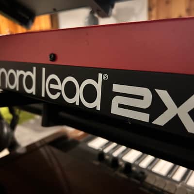 Nord Lead 2X 49-Key 20-Voice Polyphonic Synthesizer 2003 - 2013 - Red image 3
