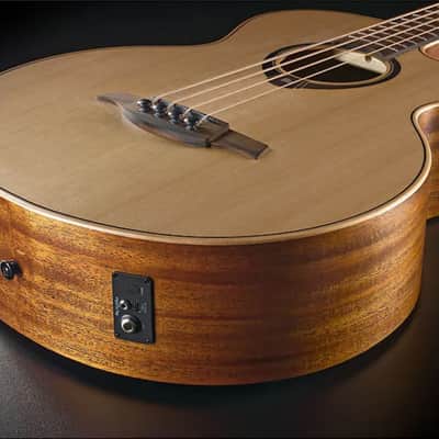 Lag Hyvibe 10 Acoustic Bass Cutaway Satin W/Gigbag 2025 - Satin image 7