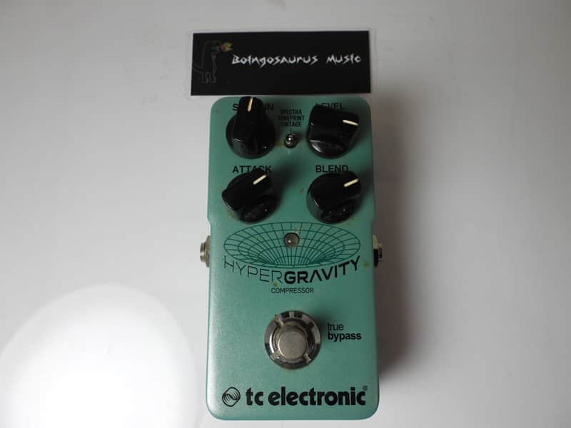 TC Electronics Hypergravity Compressor Effects Pedal Guitar Free USA Ship image 1