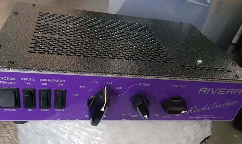 Rivera RockCrusher Power Attenuator and Load Box 2010s - Purple out of box condition