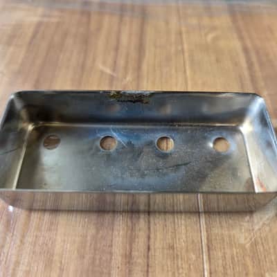 Vintage 1970's Gibson EB Bass Mini Humbucker Chrome Pickup Cover! image 3