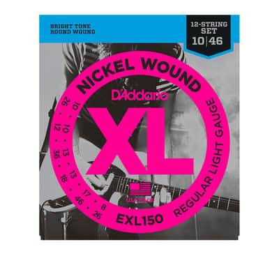 EXL150 Nickel Wound Regular Light 10-46 D'Addario image 1