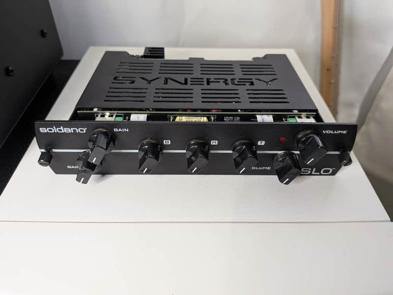 Synergy Soldano SLO Module 2-Channel All-Tube Preamp 2017 - Black image 1