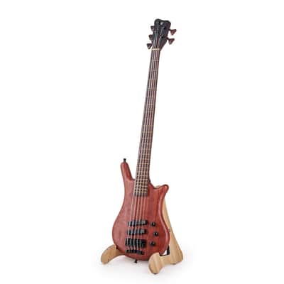 RockStand Wood A-Frame Stand - for Electric Guitar & Bass - Natural Oak image 4