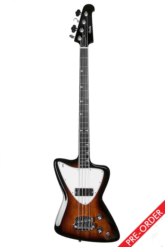 Vila Guitars - Austral Bass - 2 Tone Sunburst image 1
