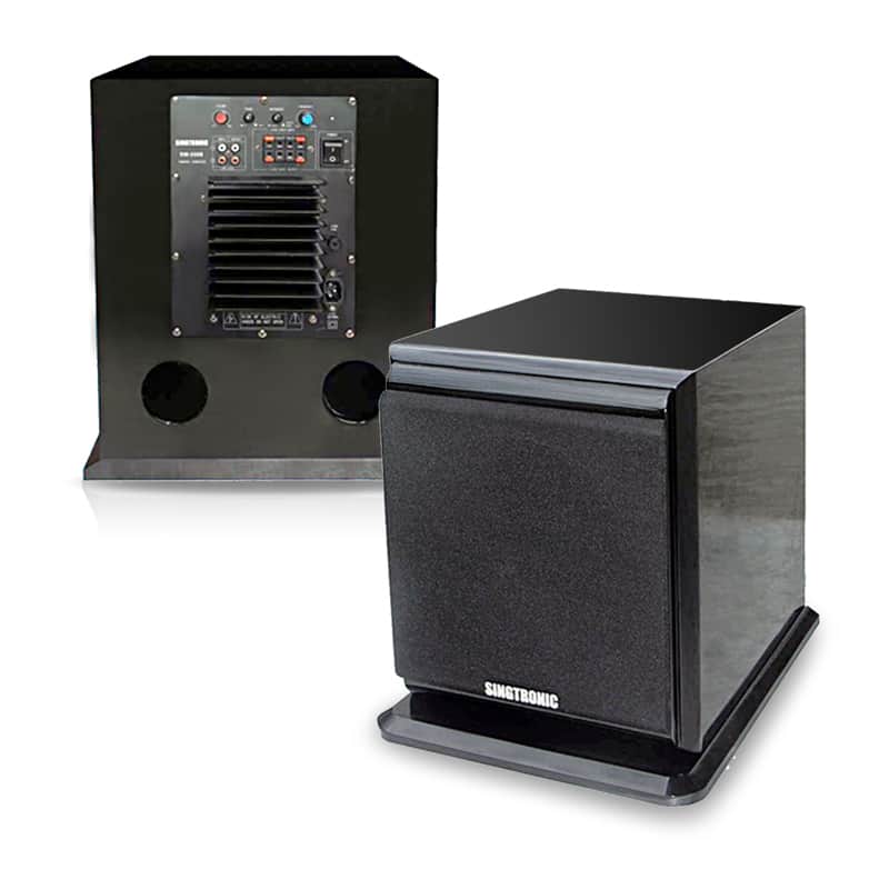 Singtronic Subwoofer Bass Speaker 500 Watts Powered Amp image 1
