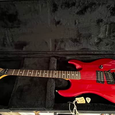 Kramer Baretta II 1988 - Red (Jon Levins signed guitar - DOKKEN) image 4