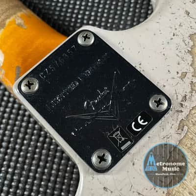 Fender Custom Shop LTD Red Hot Stratocaster, Super Heavy Relic- Aged Dirty White Blonde image 13