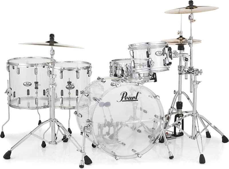Pearl Crystal Beat 4-pc. Shell Pack in Ultra Clear Acrylic (#730) (CRB524FP/C730) image 1