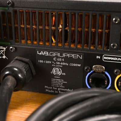 Lab Gruppen C 68:4 6800W Four-Channel Power Amplifier CG010FR image 10