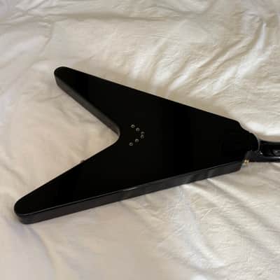Vintage 2006 Epiphone '58 Flying V - Ebony - Made in Korea (MIK) - Free Pro Setup image 8