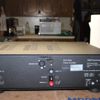 Serviced Krell KAV-250a Power Amplifier image 5