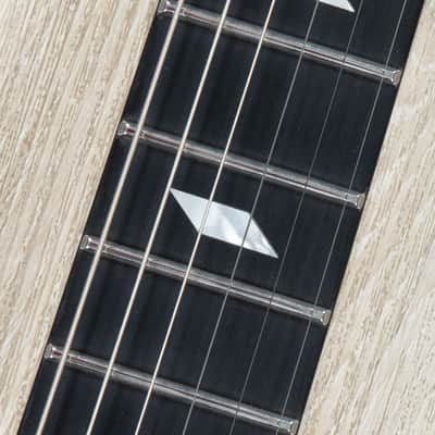 Legator N6SS Ninja 6 Super Shred Guitar, Ebony Fretboard, High Gloss Black Burl image 8