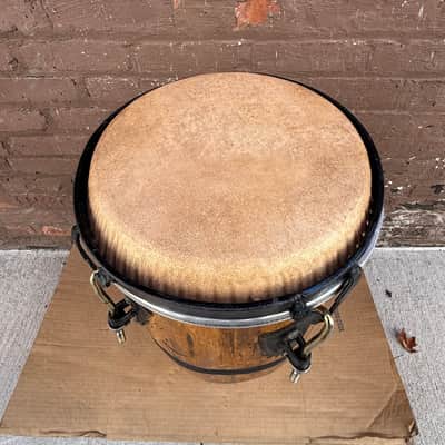 Unbranded 10.75" Wood Quinto Conga w/ Remo Symmetry Skyndeep Head – Used, Good Condition image 2