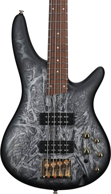 Ibanez SR300EDX Standard Electric Bass  Black Ice Frozen Matte image 1