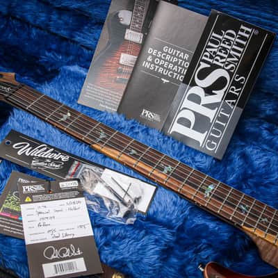 PRS USA Paul Reed Smith Wood Library Special 22 Semi Hollow 10-Top "Copperhead Burst" (2024) image 3