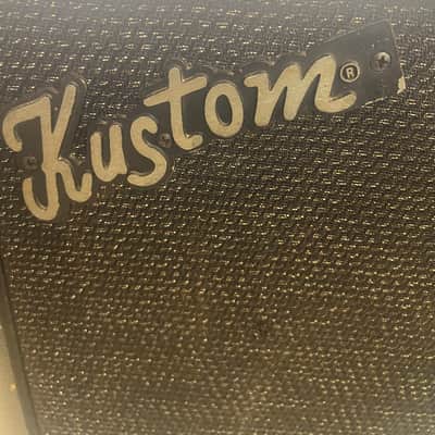 JBL 140K 15" Speakers(Pair), in Vintage Kustom Bass Cab. on Wheels. image 5
