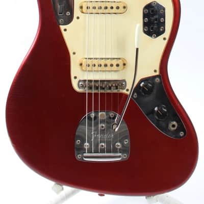 1968 Fender Jaguar candy apple red image 1